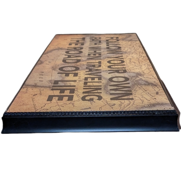 Follow Your Own Path When Travelling the Road of Life 8x20 Sentiment Box Art - Picture 8 of 16